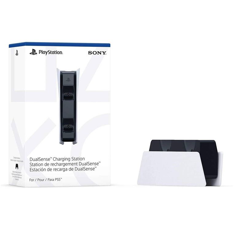 Cargador Dual Dualsense Charging Station Ps5 Original- Sniper