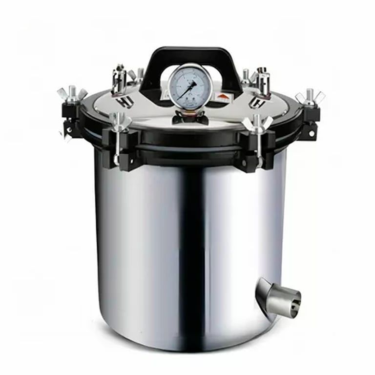 Esterilizador Autoclave Vapor Presión Acero Inoxidable 18L DETODOYMAS