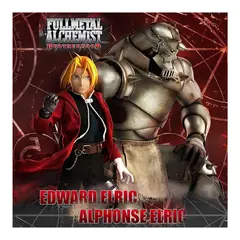 FULL FIGURE - Fullmetal Alchemist Brotherhood Edward & Alphonse Elric