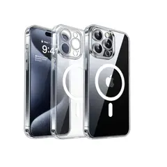 PREMIUM - Funda Transparente Case Magnético con MagSafe IPhone 15 Pro Max