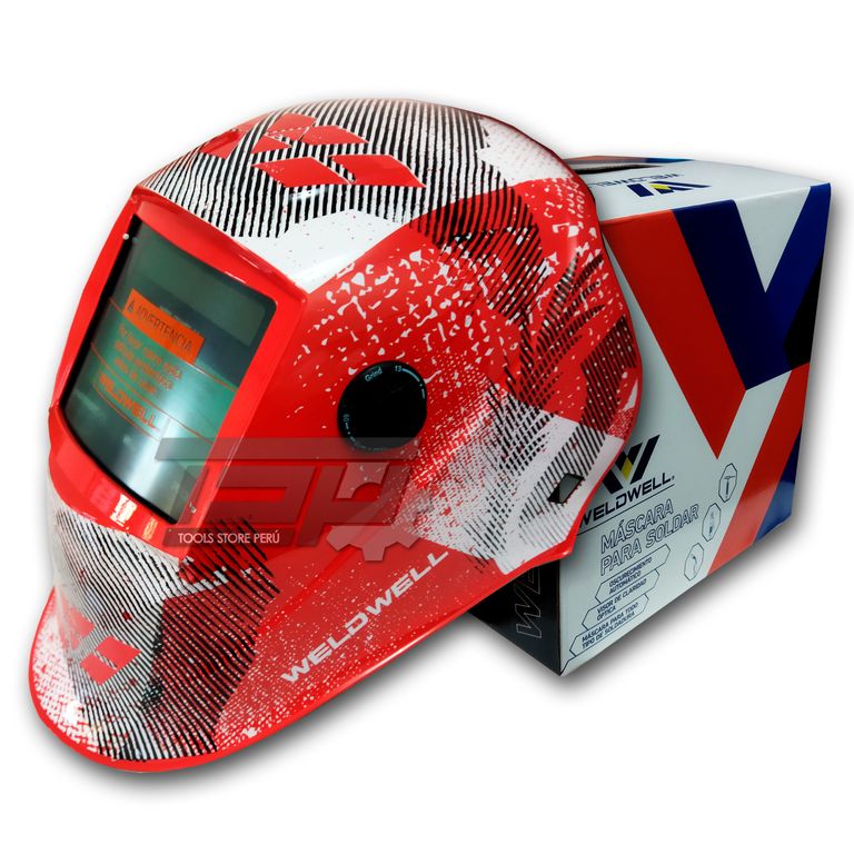 Máscara Fotosensible WELDWELL 2 Sensores Mod Patriot