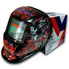 GENERICO - Máscara Fotosensible WELDWELL 2 Sensores Mod Fireman