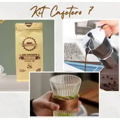 GENERICO - Kit cafetero 7 Moka - taza - café