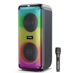 MAXTRON - Parlante Torre TRENDY 8 MX801  DSP BT TWS RGB LI-BAT