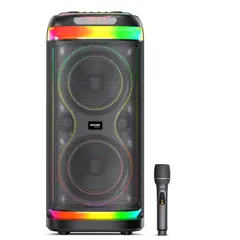MAXTRON - Parlante Torre HYPNOTIC 8 MX808 SPEAKER Bluetooth USB SD TWS