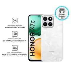 HONOR - Celular X7C 8GB 256GB Moonlight White
