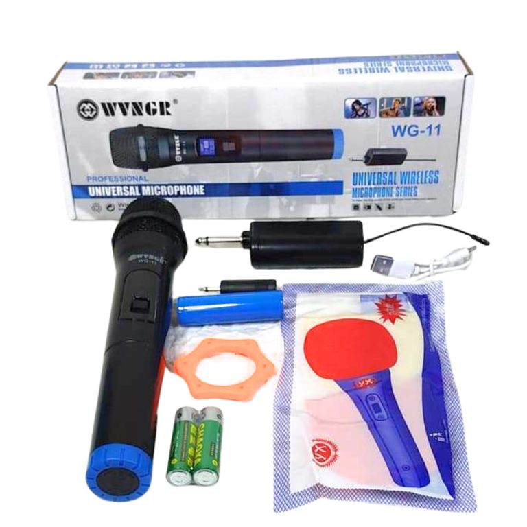 Micrófono Karaoke Inalámbrico UHF Wvngr Wg-11