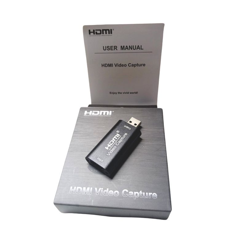 Capturadora Video Hdmi Usb 3.0 Streaming 1080P Obs Vlc HU-03