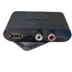 GENERICO - Bluetooth 5.2 Receptor Inalambrico Rca Aux Parlante Audífono Equipo