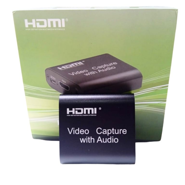 Capturadora De Video Usb 3.0 Hdmi Con Audio Y Micrófono 4k