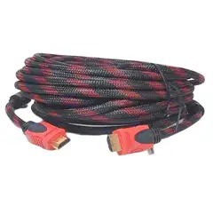 SEISA - Cable Hdmi a Hdmi Macho Macho Mallado Premium Full HD De 15 metros