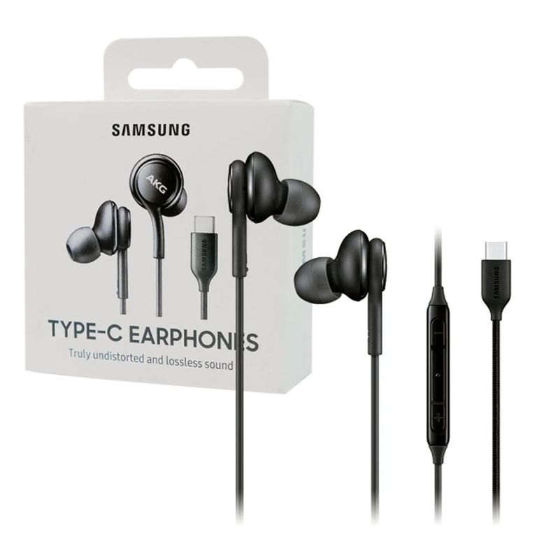 Audífonos AKG TIPO-C Negro para Galaxy Note 20 Ultra