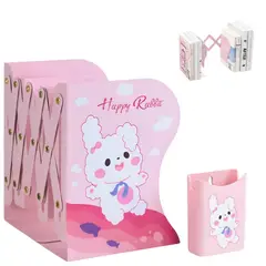 ELMEJORPRECIO - Organizador de Libros Extensible con Separador Modelo Conejo