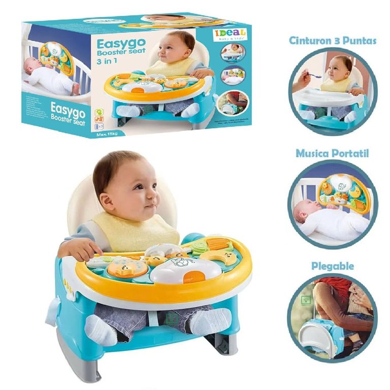 Mesa de Comer Portatil Plegable Celeste