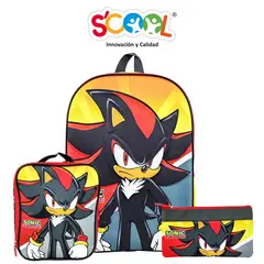 SCOOL - SET MOCHILA RANGER OFICIO 3D SHADOW