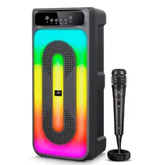 EVERSOUND - Parlante Torre REGENCY 4 EV5005 RGB BT MIC FM SDUSB LI-BAT