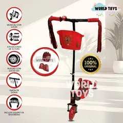 KIDS - Scooter para Niños con Kit de Protección «FUNNY RIDE» Red