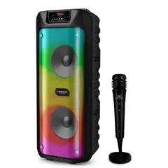 EVERSOUND - Parlante Torre DYNAMIC 6. 5  EV5006 RGB BT MIC FM mSD USB