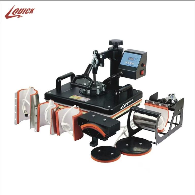 8 En 1 Máquina Sublimación Estampadora