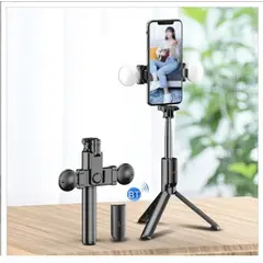 GENERICO - Selfie Stick 3 En 1 Tripode Control Bluetooth