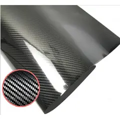 GENERICO - Vinil 5D Fibra de Carbono Negro Gloss 50X150CM