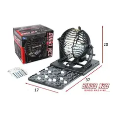 GENERICO - Bingo Neo Clásico Juego de Mesa Familiar