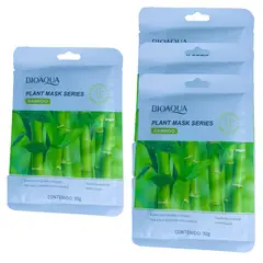 BIOAQUA - Mascarilla Facial Bamboo 10UND