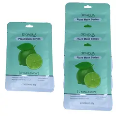 BIOAQUA - Mascarilla Facial Limón Verde 10 UND
