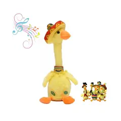 GENERICO - Juguete de Peluche Pato Bailarín Musical