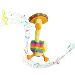 GENERICO - Peluche Patito Bailarín Musical para Niños