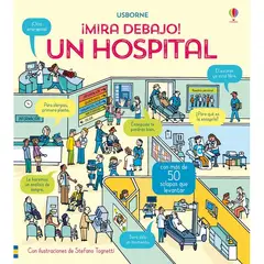 GENERICO - Libro Infantil UN HOSPITAL MIRA DEBAJO CON SOLAPAS
