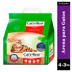 CATS BEST - Arena para Gatos Original 4.30 kg