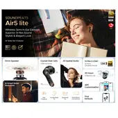 SOUNDPEATS - Audifonos Air5 Lite Hi-Res IPX4 LDAC