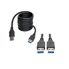 TRIPP LITE - Cable USB 3.0 Tripp-Lite U320-006-BK SuperSpeed A-A,1.83 mts 28-24 AWG