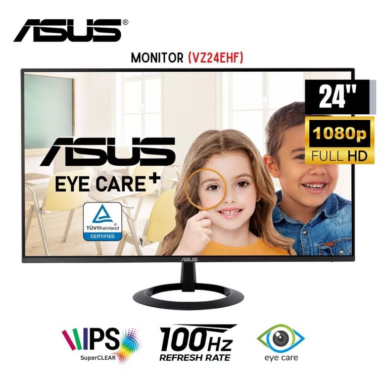 Monitor VZ24EHF 24 Gaming Eye Care Ultra SLIM IPS FHD 100HZ 1MS