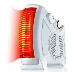 RAFF - Calefactor Eléctrico Y Termoventilador De 2000w para Dormitorios y Oficinas​