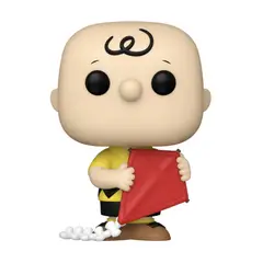 FUNKO - Charlie Brown con Cometa Pop 1678 Snoopy Original
