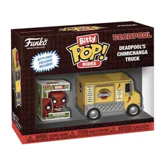 FUNKO - Deadpool y Chimichanga Truck Bitty Pop Ride Original