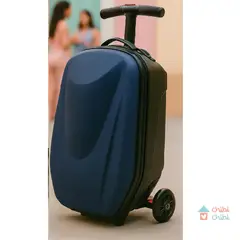 CHIBI CHIBI - Carry On con scooter - Azul