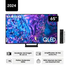 SAMSUNG - Televisor 65 Qled 4k Q70d Tizen Os Smart Tv 2024