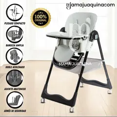 BABY - Silla de Comer Plegable «ALAI» White