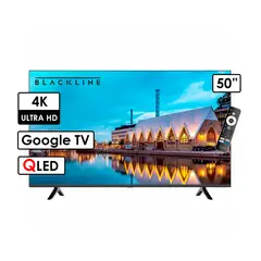 BLACKLINE - Televisor QLED 50 UHD 4K Smart TV BL-TV50QUQG5F4PE