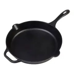 VICTORIA - SARTÉN DE HIERRO FUNDIDO 30 CM DIAMETRO PRECURADA