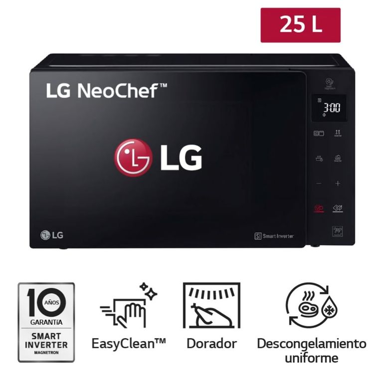 Horno Microondas Smart 25Lts con Dorador MH6536GIS