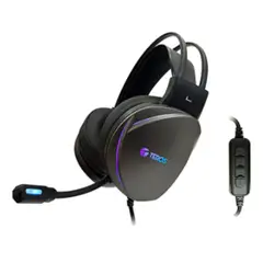 TEROS - Auriculares Gaming TE-8170N A estéreo 7.1 micrófono USB Negro RGB