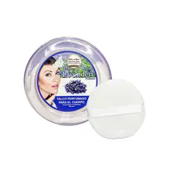 GENERICO - Talco corporal con esponja elegante Francia a Lavanda