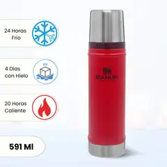 STANLEY - Termo de Bebida Classic Lava 591 Ml