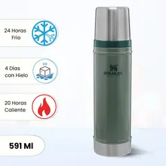 STANLEY - Termo de Bebida Classic Verde 591 Ml