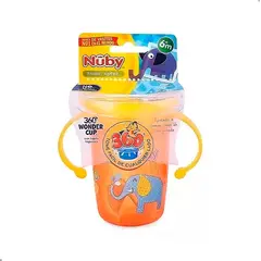 NUBY - Vaso Antiderrame 360° Entrenamiento Bebé