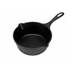 VICTORIA - SARTÉN DE HIERRO FUNDIDO 20 CM DIAMETRO PROFUNDO PRECURADO